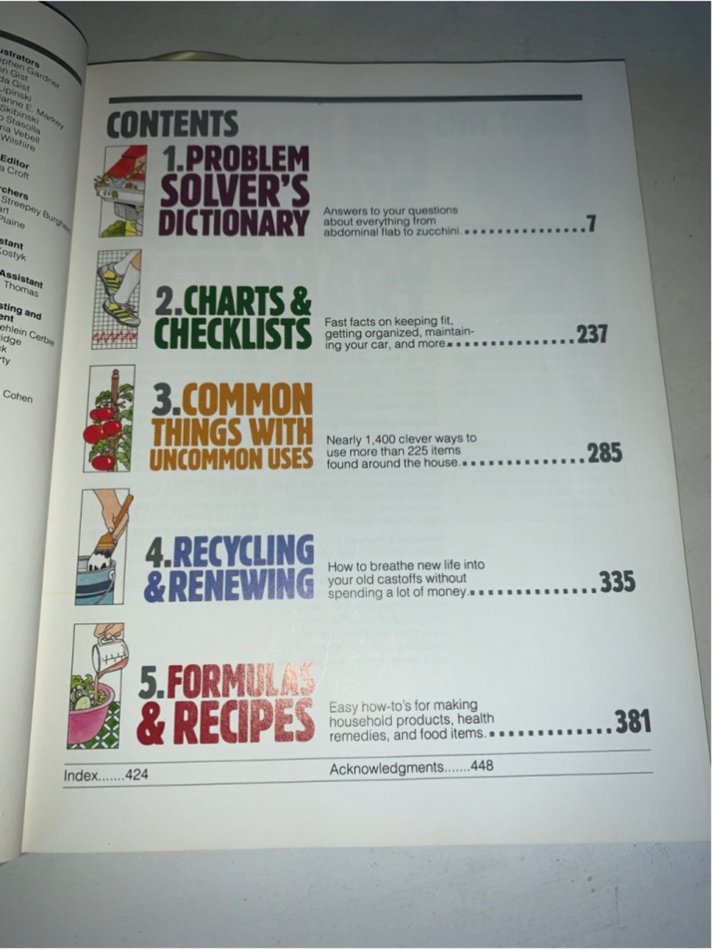 Reader's Digest Practical Problem Solver One Size White Green - Picture 6 of 10